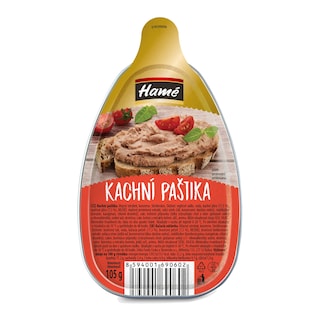 Hamé Paštika s kachními játry
