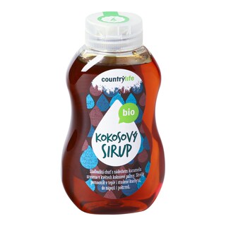 Country Life Bio Sirup kokosový
