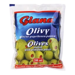Giana Olivy zelené s paprikou