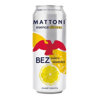 Mattoni Esence citronu jemně perlivá