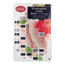 Le & Co Vinohradská šunka Shaved