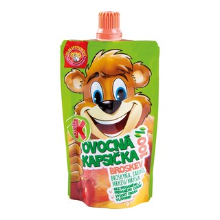 Kubík Ovocná kapsička broskev a jablko