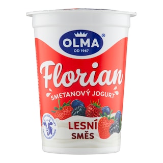 Olma Florian Smetanový jogurt lesní směs