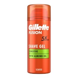 Gillette Fusion Gel na holení Sensitive