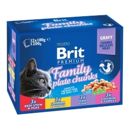 Brit Premium Cat kapsičky Family Plate