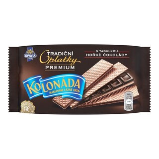Opavia Kolonáda oplatky s hořkou čokoládou