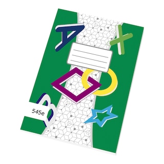 Školní sešit A5 čtverečkovaný EKO 545