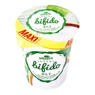Albert MAXI Jogurt bifido bílý