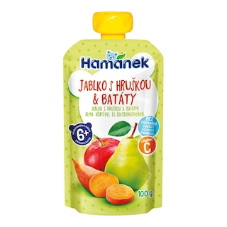 Hamánek Pyré jablko, hruška a batát