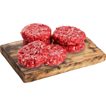 Mleté masné po­lo­to­va­ry a burgery