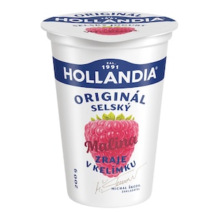 Hollandia Selský jogurt malina