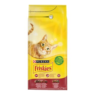 Friskies s hovězím, kuřecím a zeleninou
