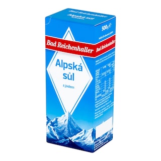 Bad Reichenhaller Alpská sůl s jódem