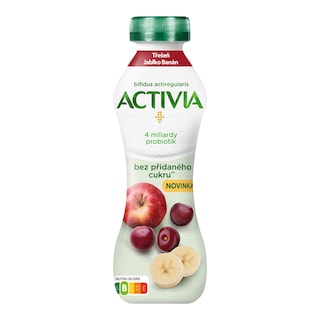 Activia Probio jogurtový nápoj třešeň, jablko