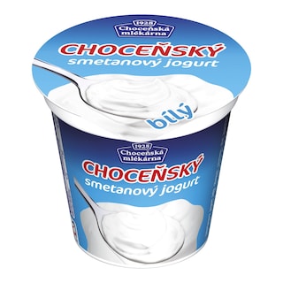 Choceňský jogurt smetanový bílý