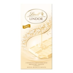 Lindt lindor bílá čokoláda s jemnou náplní