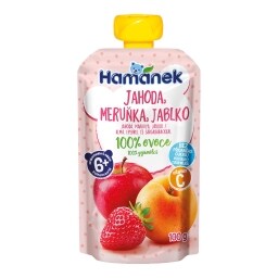 Hamánek Ovocná svačinka jahoda a meruňka