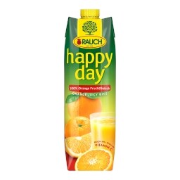 Rauch Happy Day 100% pomeranč s dužinou