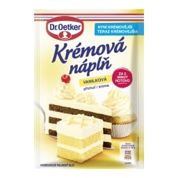 Dr. Oetker Krémová náplň příchuť vanilka