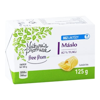 Nature's Promise Máslo bez laktózy 82%