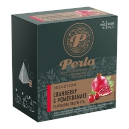 Perla Selection Zelený čaj brusinka & granát. j.