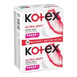 Kotex Dámské vložky Ultra Soft Super