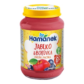 Hamánek s borůvkami