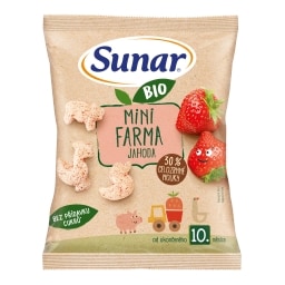 Sunar Bio dětské křupky mini farma jahoda