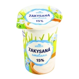 Albert Zakysaná smetana 15%