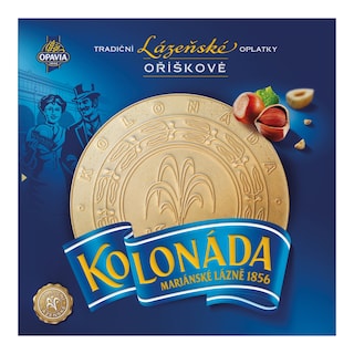 Opavia Kolonáda lázeňské oplatky lískooříškové