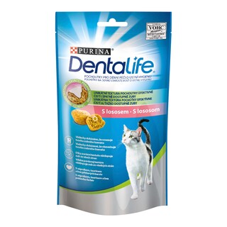 Purina Dentalife Cat s lososem