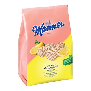 Manner Oplatky s krémovou citrónovou náplní