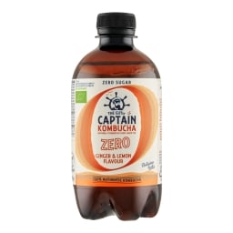 Captain Kombucha Bio Zero Zázvor a citron