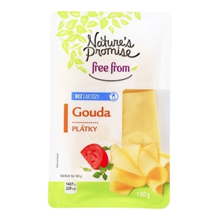 Nature's Promise Gouda plátky bez laktózy