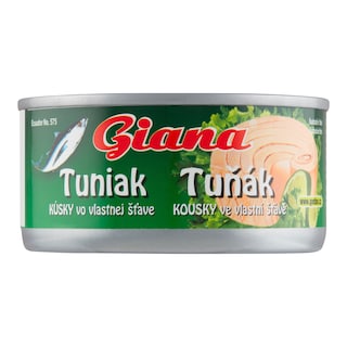 Giana Tuňák kousky ve vlastní šťávě
