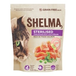 Shelma Bezobilné krmivo pro sterilizované kočky