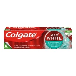 Colgate Max White Clay & Minerals zubní pasta