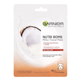 Garnier Nutri Bomb textilní pleťová maska