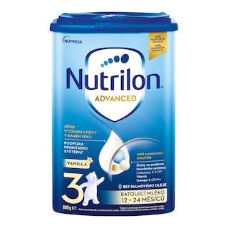 Nutrilon Advanced 3 Vanilla, 12-24 měsíců
