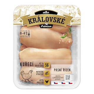 Královské kuřecí prsní řízky