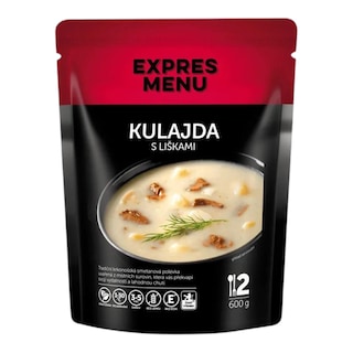 Expres menu 2 porce kulajda s liškami