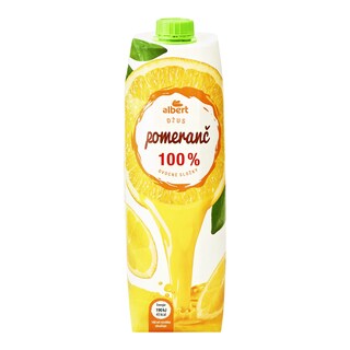 Albert Džus pomeranč 100%