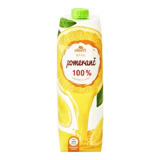 Albert Džus pomeranč 100%