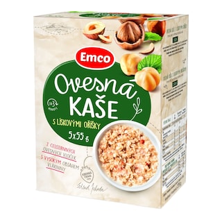 Emco Ovesná kaše s lískovými ořechy