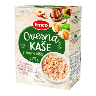 Emco Ovesná kaše s lískovými ořechy