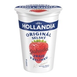 Hollandia Selský jogurt jahoda