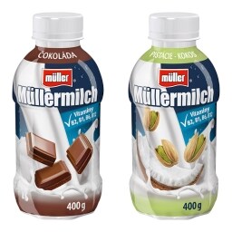 Müllermilch mléčný nápoj (mix příchutí)