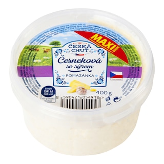 Česká chuť Pomazánka česneková se sýrem