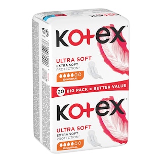 Kotex Dámské vložky Ultra Soft Normal