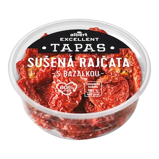Albert Excellent Tapas Sušená rajčata s bazalkou
